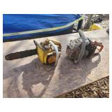 Lot of 2 Chain Saws