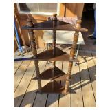 4 Shelf Corner Stand