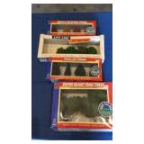 ASSORTED MODEL TREES & BRIDGE PARTS