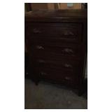 FOUR DRAWER DRESSER MEASURES 34'W X 19'D X 16'D