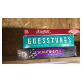SCRABBLE, GUESSTURES & MISC. GAMES