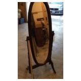 OVAL FLOOR MIRROR