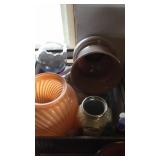 VASES, WINE CORKS, COBY RADIO & MORE