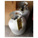 (2) 20 LB PROPANE BOTTLES (FULL)