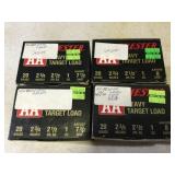 (100) WINCHESTER 20 GA. 7-1/2 & 8 SHOT SHOT SHELLS