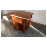 SIDE TABLE MEASURES 24'W X 27'X 24'T