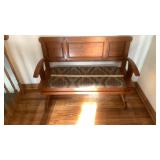 WOOD HALL BENCH MEASURES 46'W X 34'T