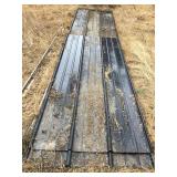 (5) TIN CUTOFFS 3' WIDE