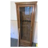 (6) GUN, GUN CABINET W/ KEYS