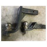 (2) HITCH STINGERS & 2' BALLS