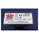 (20)Rnds. Of .32 Win. Special 170gr.
