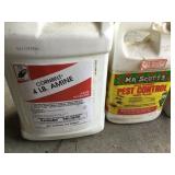 ASSORTED GARDEN CHEMICALS