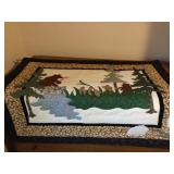 WALL TAPESTRY, CURTAINS & PILLOW