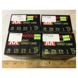 (100) WINCHESTER 20 GA. 7-1/2 SHOT SHOT SHELLS