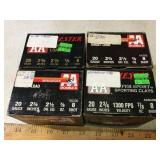 (100) WINCHESTER 20 GA. 8 SHOT SHOT SHELLS