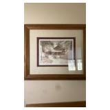 (2) JON CRANE PRINTS MEASURES 15' X 13'