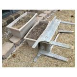 (20 GARDEN POTS & GARDEN CAGES