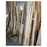 ASSORTED 2X4, 1X4 & MISC STOCK