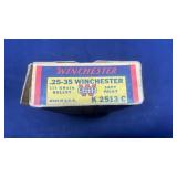 (20)Rnds. Of Winchester .25-35 117gr. SP