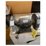 CENTRAL MACHINERY BENCH GRINDER W/ CABINET