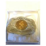 (3) TRAP SHOOTING BUCKLES