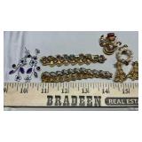 925 LADIES BRACELET, EARRINGS & OTHER STONES