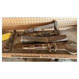 LRG. BOX WRENCH, ADJUSTABLE WRENCHES & MORE