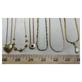 (6) LADIES NECKLACES