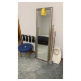 WALL MIRROR, SCALE, LUGGAGE STAND & MORE