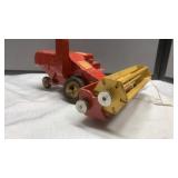 CASTIRON MASSY HARRIS SELF PROPELLED SWATHER