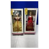 (4) BARBIE PINK LABLE COLLECTOR (NIB)