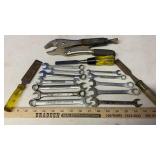 CRESCENT WRENCHES, PLIERS, SCREW DRIVERS & MISC.