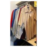 MENS BUTTON UP LS SHIRTS (Sz.17)