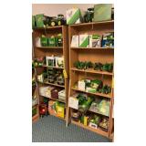 (2) WOOD BOOK SHELVES