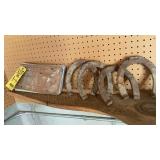 HORSE SHOES & LICENSE PLATES