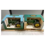 2-JD 'MT TRACTORS NARROW AND WIDE FRONT