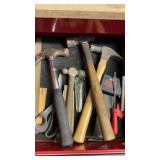MISC. HAMMERS, POTTERY TOOLS, CLAMPS & SOCKETS