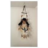 (2) HANGING DOLLS & ASSORTED DOLLS