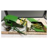 2- JD TOYS JD HAY RAKE & COMBINE