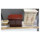 (3) JEWLERY BOXES