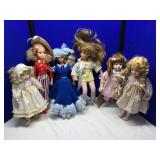 (6) MATTEL & PORCELAIN DOLLS