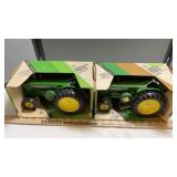 2-JOHN DEER MODEL 'R' TRACTORS ERTL