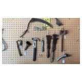 FUEL CAN SPOUTS, HAMMER & ADJUSTABLE WRENCHES