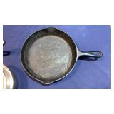 GRISWOLD CAST IRON, COOKING POTS, MEASURING CUPS