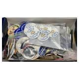 NUMEROUS POLITICAL & OTHER BUTTONS (ATG)