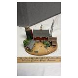 THE OLD RED BARN BY DANBURY MINT, MUSIC BOX &