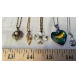 (9) LADIES NECKLACES
