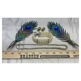 MONET STUDDED EARRINGS, NECKLACE & BRACELET