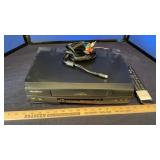 PHILIPS DVD PLAYER & QUASAR VHS W/ REMOTES