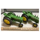 2-JD TRACTORS, MODEL 'R'  ERTL